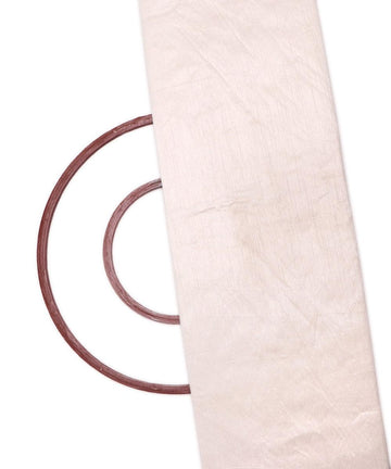 pale white colour plain raw silk